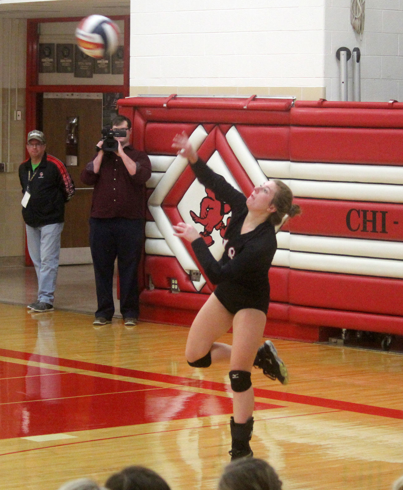 Marshfield at Chi-Hi volleyball 10-18-18